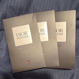 3 pcs men’s Dior homme parfum samples